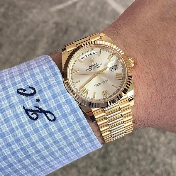 Đồng Hồ Nam Rolex Day-Date 40mm Yellow Gold Màu Vàng Gold - Đồng hồ - Vua Hàng Hiệu