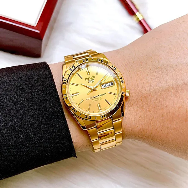 Đồng Hồ Nam Seiko 5 SNKE06K1 Màu Vàng - Đồng hồ - Vua Hàng Hiệu
