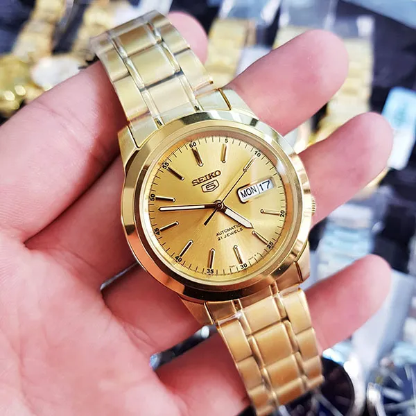 Đồng Hồ Nam Seiko 5 SNKE56K1 Màu Vàng