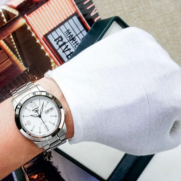 Đồng Hồ Nam Seiko 5 SNKE57K1 Màu Bạc - Đồng hồ - Vua Hàng Hiệu