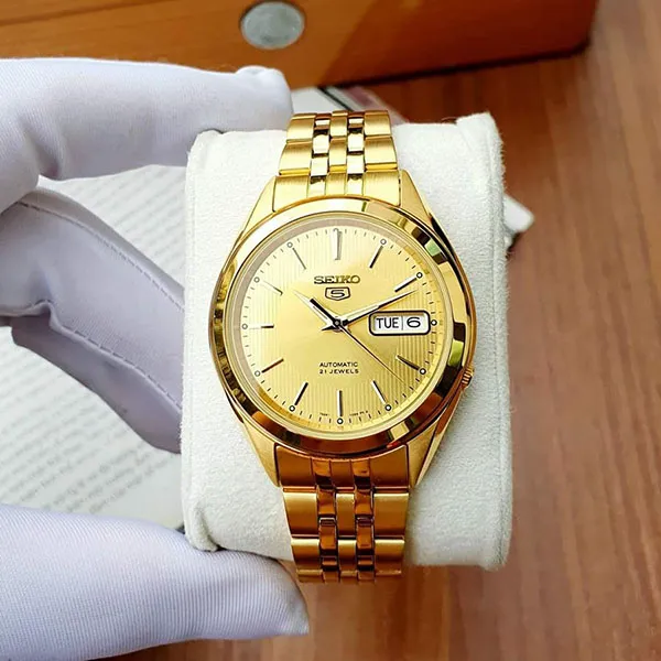 Đồng Hồ Nam Seiko 5 SNKL28K1 Màu Vàng