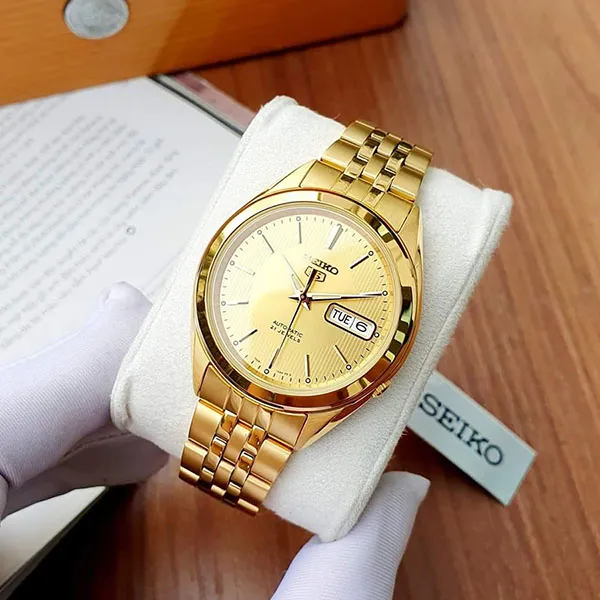Đồng Hồ Nam Seiko 5 SNKL28K1 Màu Vàng