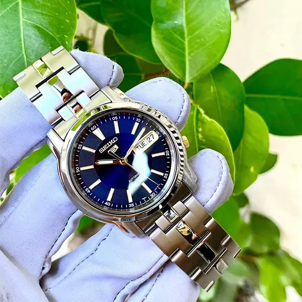 Đồng Hồ Nam Seiko 5 SNKL79 Màu Bạc Xanh Navy