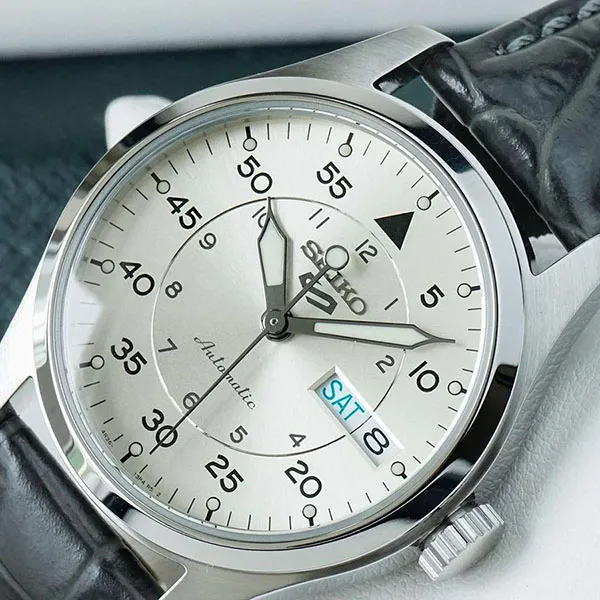 Đồng Hồ Nam Seiko 5 Sport Field SRPJ87K1 Màu Đen Bạc - Đồng hồ - Vua Hàng Hiệu