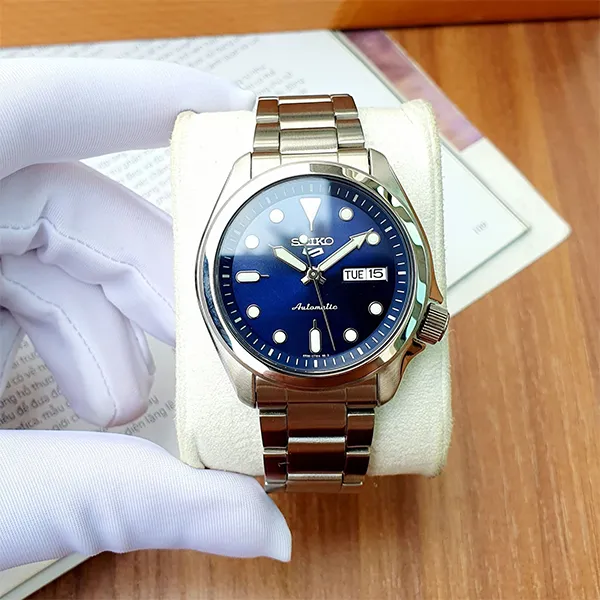Đồng Hồ Nam Seiko 5 Sport SRPE53K1 Màu Bạc Xanh Lam