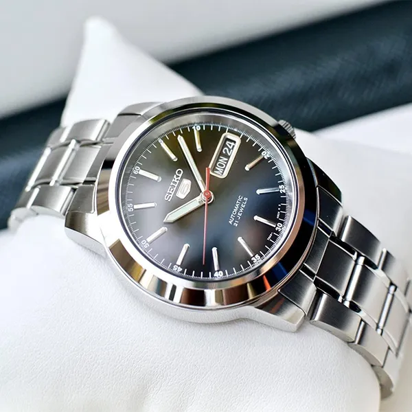 Đồng Hồ Nam Seiko 5 SSA379J1 Màu Bạc Đen