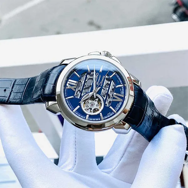 Đồng Hồ Nam Seiko Automatic Premier SSA399J1 Màu Xanh Navy Bạc