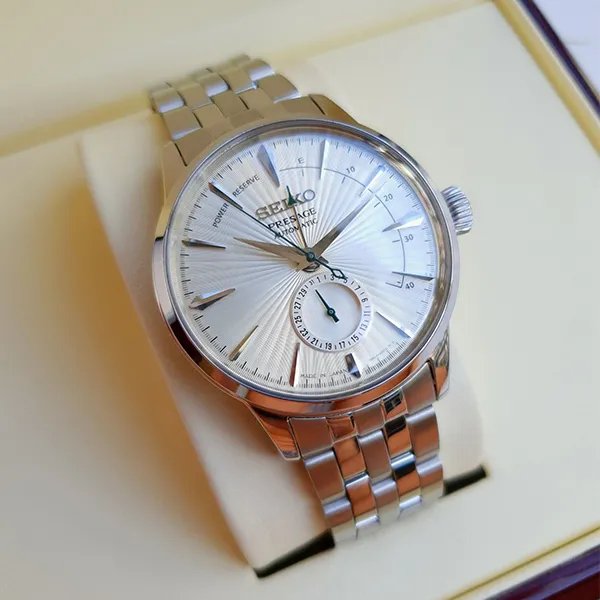 Đồng Hồ Nam Seiko Presage Cocktail SSA341J1 Màu Bạc