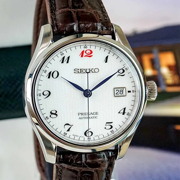 Đồng Hồ Nam Seiko Presage SPB067J1 Màu Nâu Bạc - Đồng hồ - Vua Hàng Hiệu