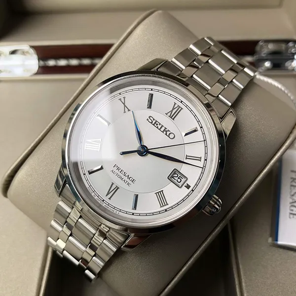 Đồng Hồ Nam Seiko Presage SRPC05J1 Màu Bạc