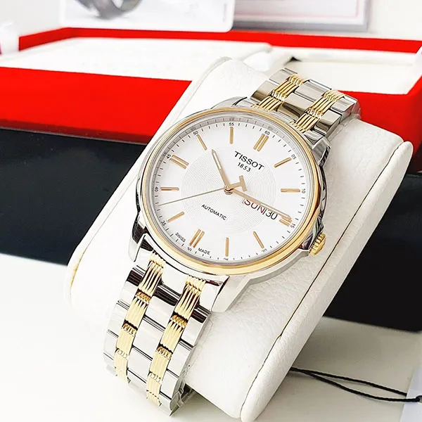 Đồng Hồ Nam Tissot Automatic T-Classic III White Dial T065.430.22.031.00 Màu Bạc Trắng