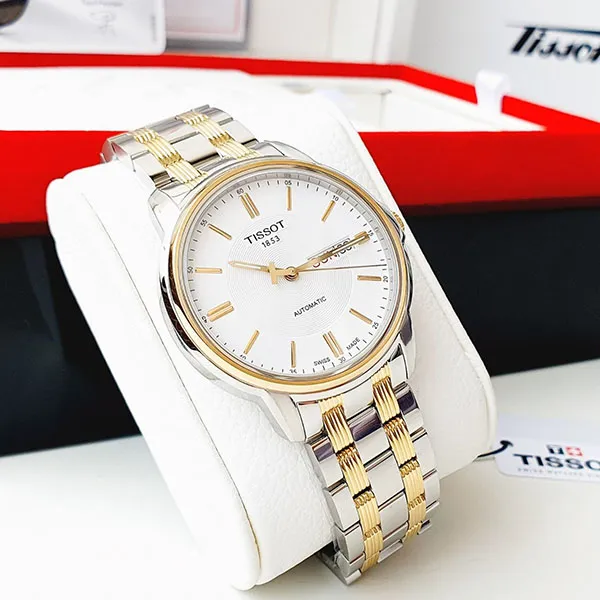 Đồng Hồ Nam Tissot Automatic T-Classic III White Dial T065.430.22.031.00 Màu Bạc Trắng