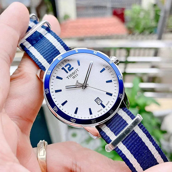 Đồng Hồ Nam Tissot Men's T095.410.17.037.01 T-Sport Quickstarter Watch Màu Xanh Trắng