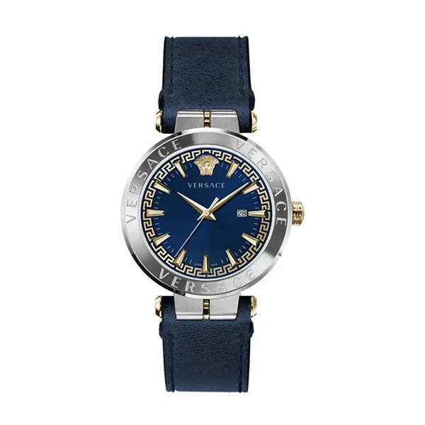 Đồng Hồ Nam Versace Aion Quartz VE2F00221 Watch 44mm Màu Xanh