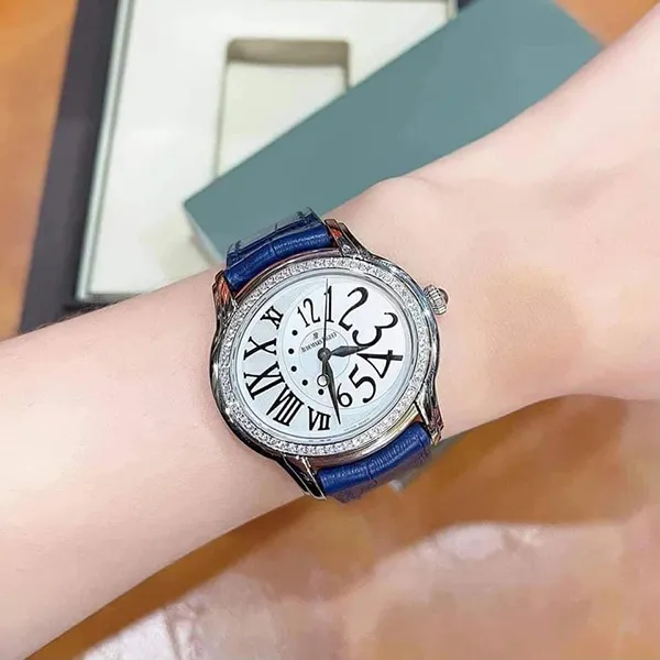 Đồng Hồ Nữ Audemars Piguet Millenary 77301BC.ZZ.D301CR.01 Màu Xanh Lam - Đồng hồ - Vua Hàng Hiệu