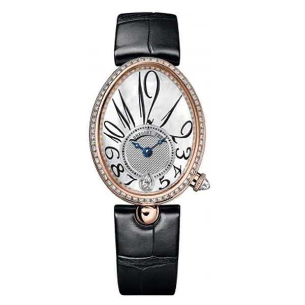 Đồng Hồ Nữ Breguet Automatic Ladies 8918BR/58/964/D00D3L Màu Đen/Vàng Hồng