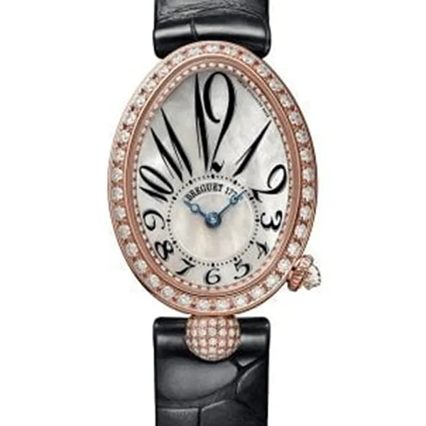 Đồng Hồ Nữ Breguet Automatic Mini Ladies 8928BR/5W/944/DD0D3L Màu Đen/Vàng Hồng