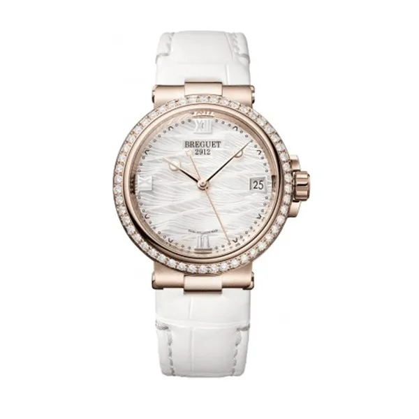 Đồng Hồ Nữ Breguet Marine Automatic 9518BR/52/984/D000 Màu Trắng