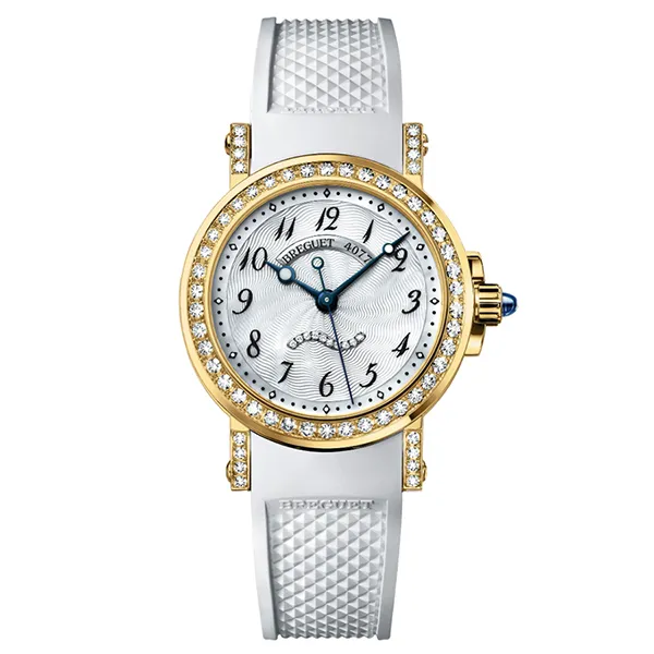 Đồng Hồ Nữ Breguet Marine Automatic 30mm Ladies 8818ba/59/564.dd00 Màu Vàng Trắng - Đồng hồ - Vua Hàng Hiệu