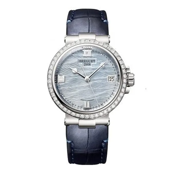 Đồng Hồ Nữ Breguet Breguet Marine Automatic 9518BB/V2/984/D000 Màu Xanh Bạc - Đồng hồ - Vua Hàng Hiệu