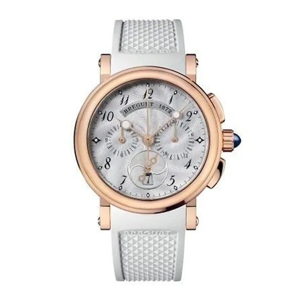 Đồng Hồ Nữ Breguet Marine Chronograph 8827BR/52/586 Màu Vàng Hồng/Trắng