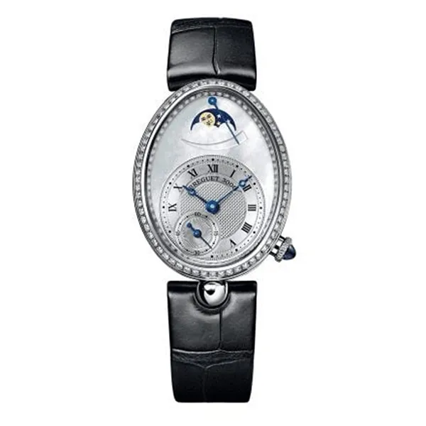 Đồng Hồ Nữ Breguet Power Reserve Ladies 8908BB/52/964/D00D3L Màu Đen Bạc