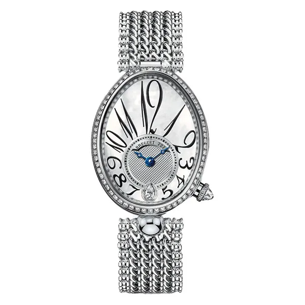 Đồng Hồ Nữ Breguet Reine De Naples Automatic Ladies 8918BB/58/J20/D000 Màu Bạc