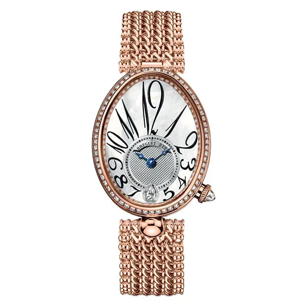 Đồng Hồ Nữ Breguet Reine De Naples Automatic Ladies 8918BR/58/J20/D000 Màu Vàng Hồng