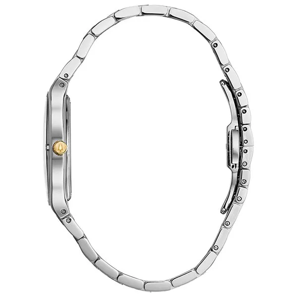 Đồng Hồ Nữ Bulova Quartz 98R273 Màu Xanh Bạc