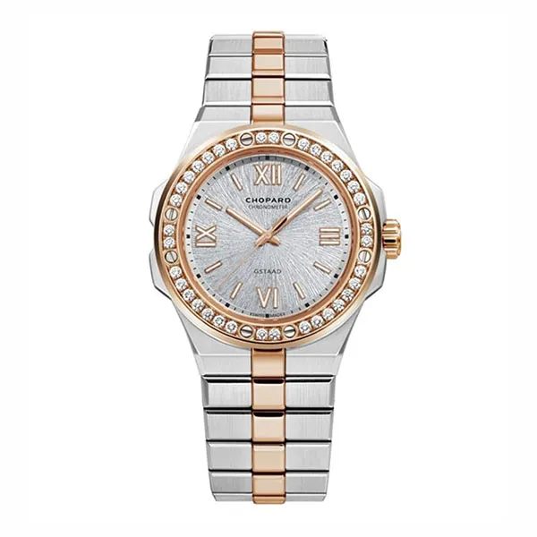 Đồng Hồ Nữ Chopard Alpine Eagle Small 36mm 298601-6004 Màu Demi (Vàng Hồng – Bạc)