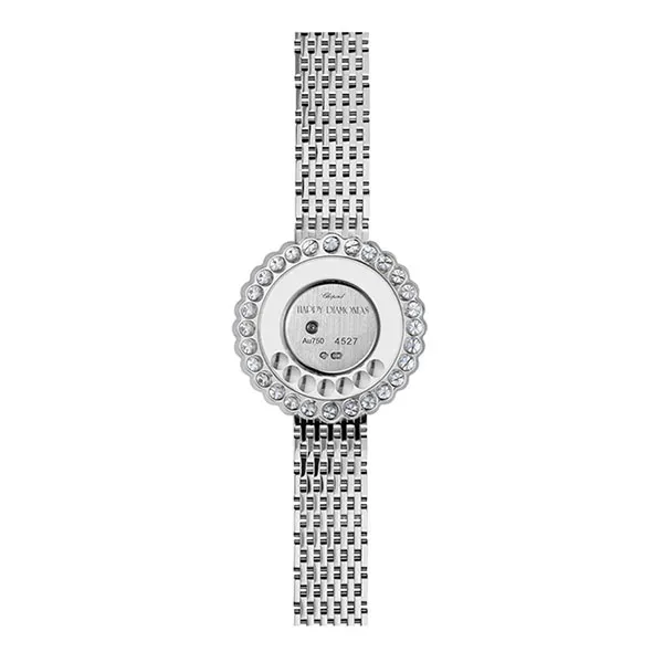 Đồng Hồ Nữ Chopard Happy Diamonds 204180-1201 Icons 30.3mm Màu Bạc Trắng