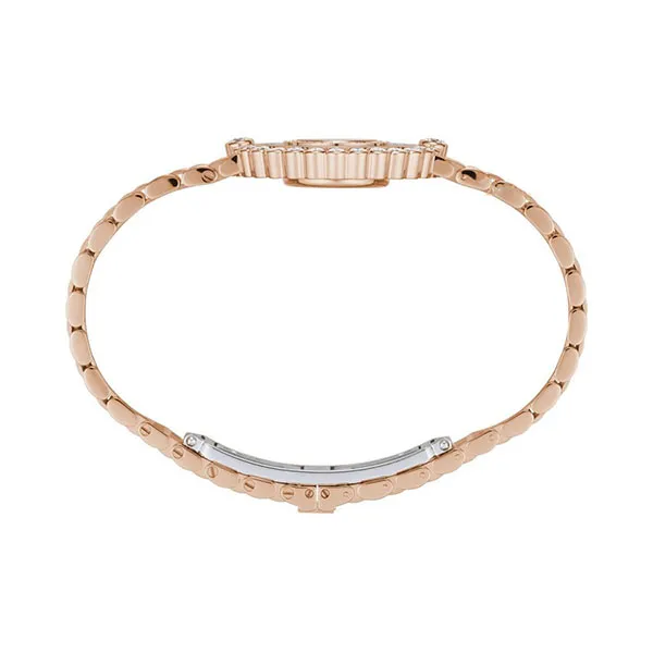 Đồng Hồ Nữ Chopard Happy Diamonds 204180-5201 Icons 18K 30.3mm Màu Vàng Hồng