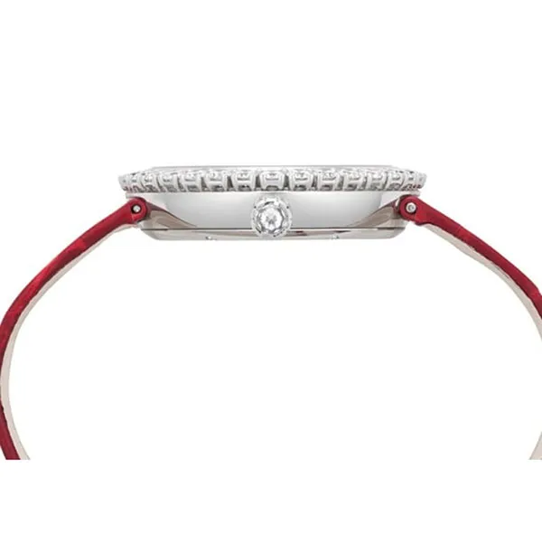 Đồng Hồ Nữ Chopard Happy Diamonds 204445-1006 Watch 38mm Màu Đỏ Trắng