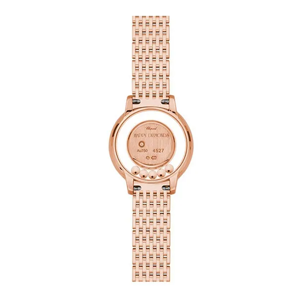 Đồng Hồ Nữ Chopard Happy Diamonds 209411-5001 Icons 28.5mm Màu Vàng Hồng