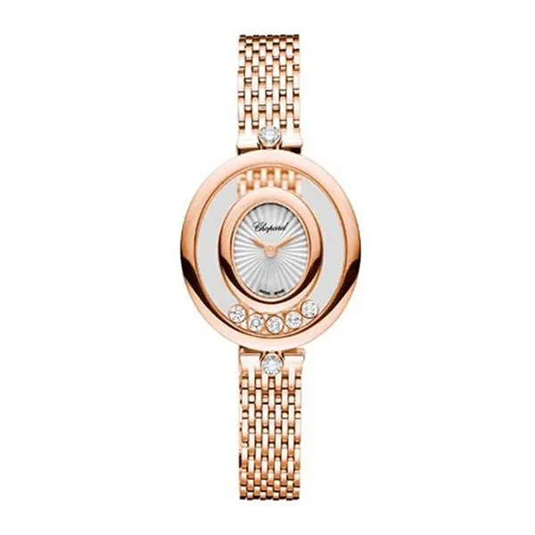 Đồng Hồ Nữ Chopard Happy Diamonds 209421-5001 Icons Màu Vàng Hồng