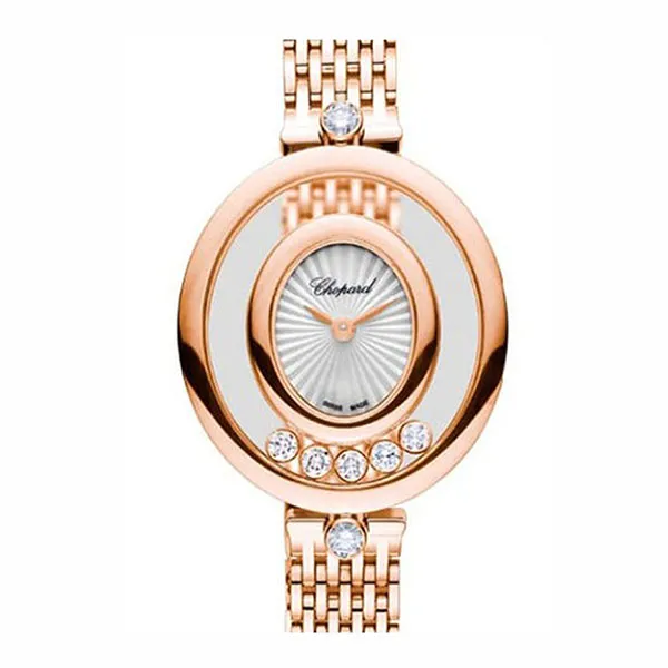 Đồng Hồ Nữ Chopard Happy Diamonds 209421-5001 Icons Màu Vàng Hồng