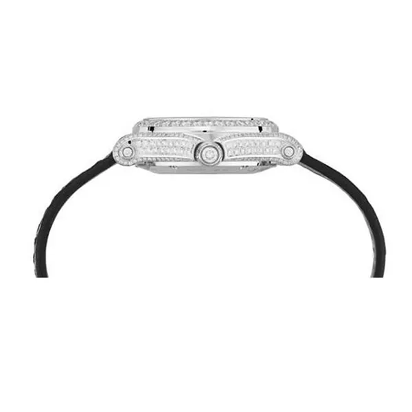 Đồng Hồ Nữ Chopard Happy Sport 274302-1001 Auto 18K Diamonds 30mm Màu Đen Trắng