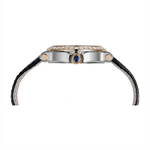 Đồng Hồ Nữ Chopard Happy Sport 278546-6002 18K Diamonds Màu Đen Trắng
