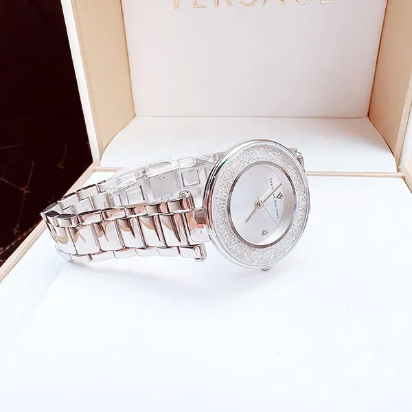 Đồng Hồ Nữ Christian Van Sant Dazzle Quartz CV1210 Màu Bạc