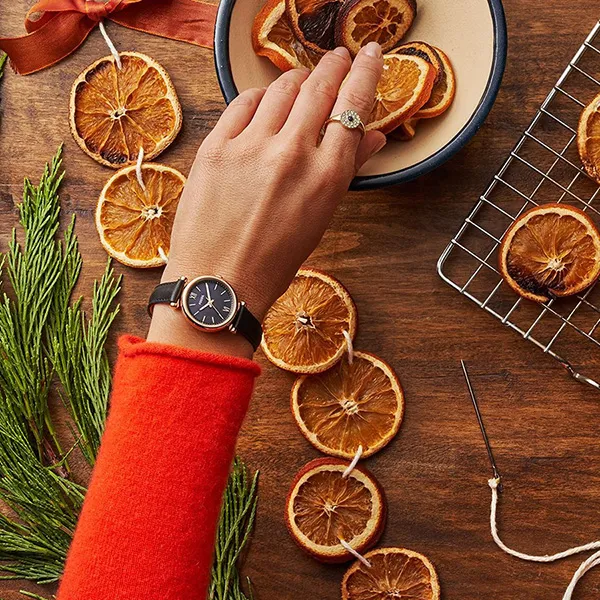 Đồng Hồ Nữ Fossil Carlie Mini ES4700 Màu Đen - Đồng hồ - Vua Hàng Hiệu