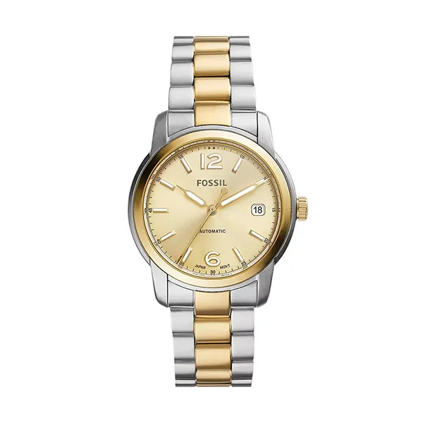 Đồng Hồ Nữ Fossil Heritage Automatic Two-Tone Stainless Steel Watch ME3228 Màu Vàng Bạc