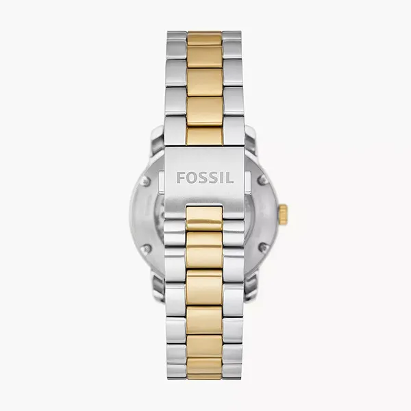 Đồng Hồ Nữ Fossil Heritage Automatic Two-Tone Stainless Steel Watch ME3228 Màu Vàng Bạc