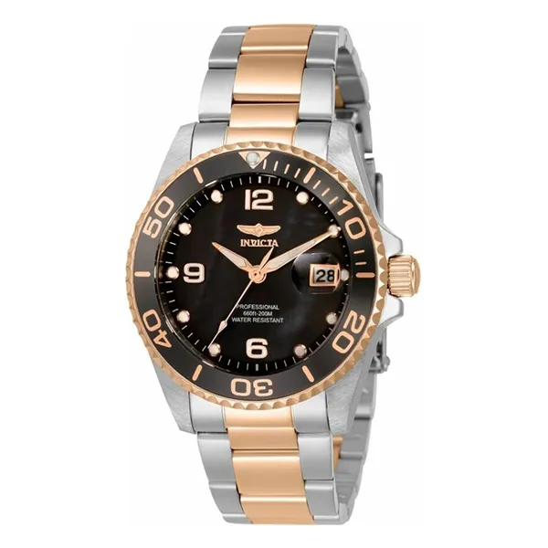 Đồng Hồ Nữ Invicta Pro Diver Black Dial Ladies Watch 33264 Màu Bạc Vàng Hồng - Đồng hồ - Vua Hàng Hiệu