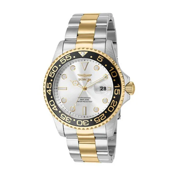 Đồng Hồ Nữ Invicta Pro Diver Quartz Silver Dial Men Watch 36550 Màu Demi (Vàng - Bạc) - Đồng hồ - Vua Hàng Hiệu