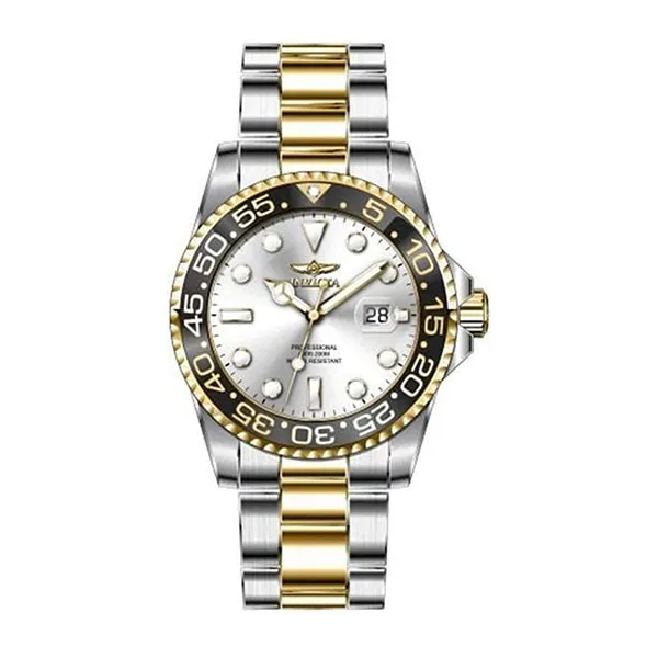 Đồng Hồ Nữ Invicta Pro Diver Quartz Silver Dial Men Watch 36550 Màu Demi (Vàng - Bạc) - Đồng hồ - Vua Hàng Hiệu