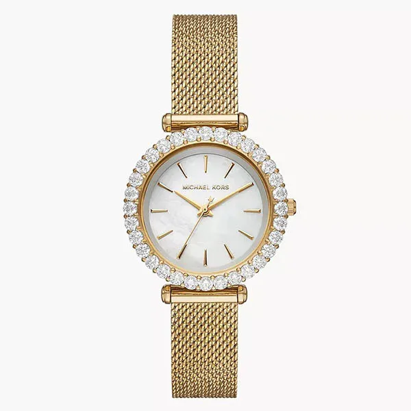 Đồng Hồ Nữ Michael Kors Darci Three-Hand Gold-Tone Stainless Steel MK4629 Màu Vàng - Đồng hồ - Vua Hàng Hiệu