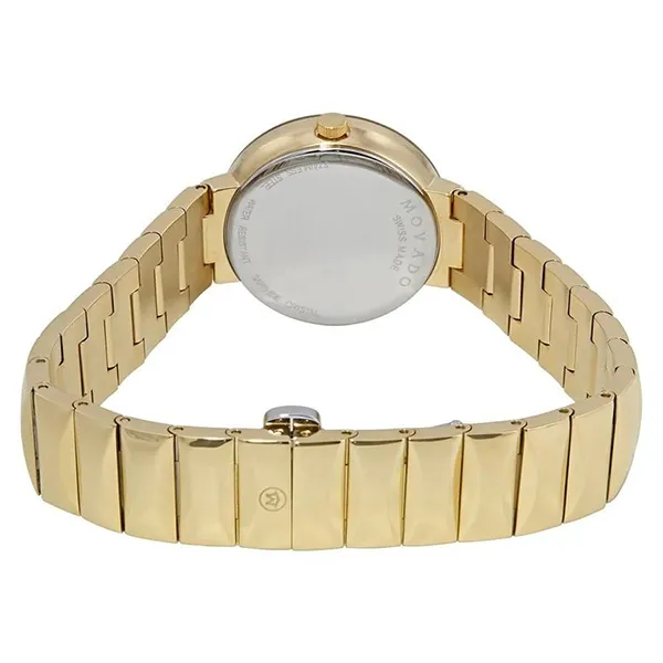 Đồng Hồ Nữ Movado Quartz 0607214 Sapphire Yellow Gold-Plated Mirror Dial Màu Vàng - Đồng hồ - Vua Hàng Hiệu