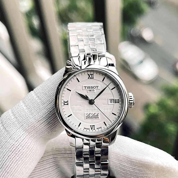 Đồng Hồ Nữ Tissot Le Locle Double Happiness Lady Automatic Ladies T41.1.183.35 (T41118335) Màu Bạc