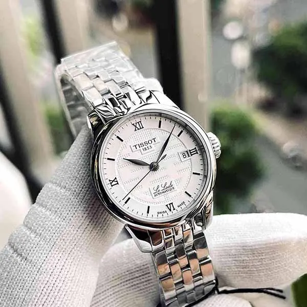 Đồng Hồ Nữ Tissot Le Locle Double Happiness Lady Automatic Ladies T41.1.183.35 (T41118335) Màu Bạc