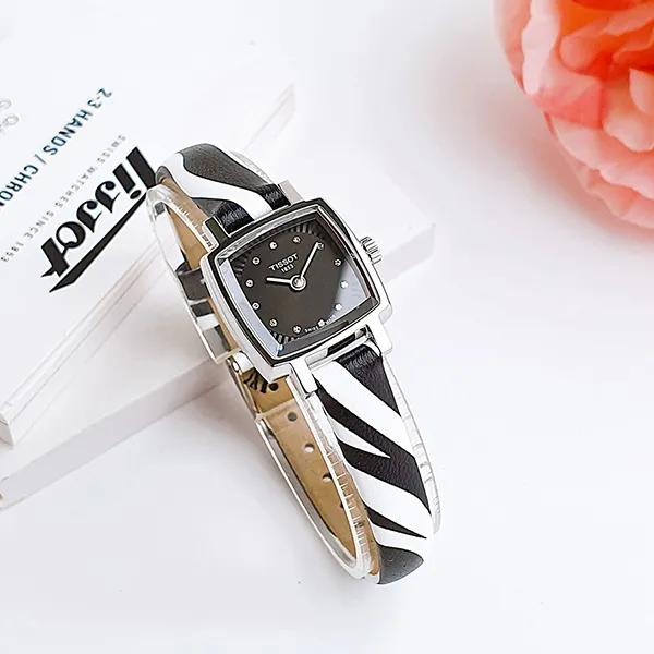 Đồng Hồ Nữ Tissot Lovely T058.109.17.056.00 Màu Đen Trắng - Đồng hồ - Vua Hàng Hiệu
